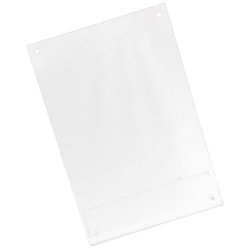 Sewroro Leere Acrylschilder Displayständer Schildhalter Für Einzelhandelsgeschäft Display Schildhalter von Sewroro