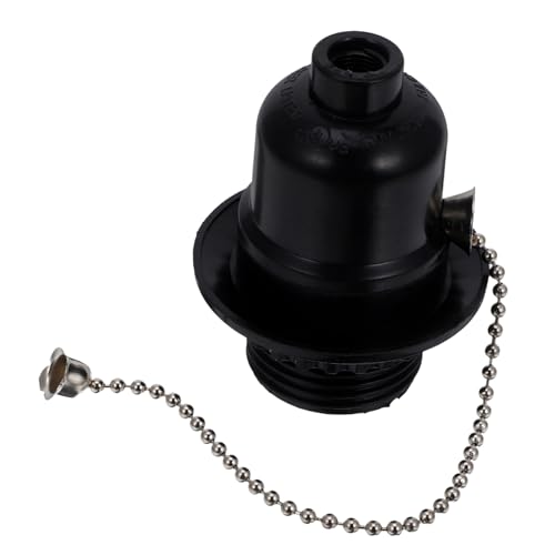 Sewroro Schwarze Zugdrahtschalterschnur Lampenkette Industrielle Zugkette Lampenfassung Ersatzschalter Tischlampenfassung Mit Zugkette Glühbirnen Verlängerungsfassung Lampenreparaturteile Sewroro Schwarze Zugdrahtschalterschnur Lampenkette Industrielle Zugkette Lampenfassung Ersatzschalter Tischlampenfassung Mit Zugkette Glühbirnen Verlängerungsfassung Lampenreparaturteile von Sewroro