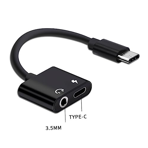 Sewroro Type Adapter für Kopfhörer Mikrofon USB C zu Kompatibel mit Pixel XL HTC Weiteren Geräten Schwarz Sewroro Type Adapter für Kopfhörer Mikrofon USB C zu Kompatibel mit Pixel XL HTC Weiteren Geräten Schwarz von Sewroro