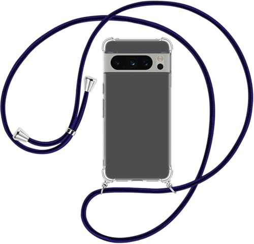 Handykette kompatibel mit Google Pixel 8 Hülle,Handyhülle Transparent Silikon Schutzhülle - Necklace Hülle mit Band Handy-Kette Fallschutzhülle Schnur Kette zum Umhängen Case,Navy blau Handykette kompatibel mit Google Pixel 8 Hülle,Handyhülle Transparent Silikon Schutzhülle - Necklace Hülle mit Band Handy-Kette Fallschutzhülle Schnur Kette zum Umhängen Case,Navy blau von Sewutoyu