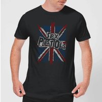 Sex Pistols Union Jack Herren T-Shirt - Schwarz - M von Sex Pistols