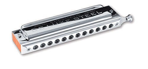 C·A·SEYDEL & Söhne DE LUXE STEEL Solo Mundharmonika 54480 in A von Seydel
