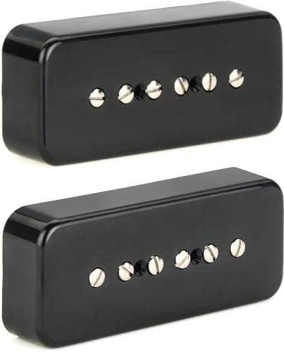 SEYMOUR DUNCAN - Mikrofon für elektrische Gitarre - Gitarren-Pickup-Set Silencer P90 Vintage Schwarz von Seymour Duncan