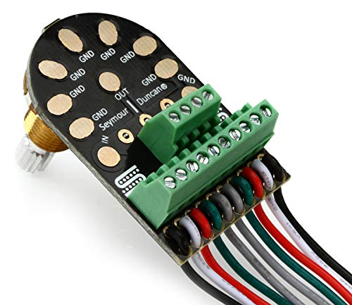 Seymour Duncan LB1500K Liberator + Lautstärke-Potentiometer für Gitarre 500K Schwarz Seymour Duncan LB1500K Liberator + Lautstärke-Potentiometer für Gitarre 500K Schwarz von Seymour Duncan