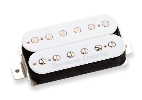Seymour Duncan SH-6B-W Humbucker Verzerrungstonabnehmer für weiße E-Gitarre Seymour Duncan SH-6B-W Humbucker Verzerrungstonabnehmer für weiße E-Gitarre von Seymour Duncan