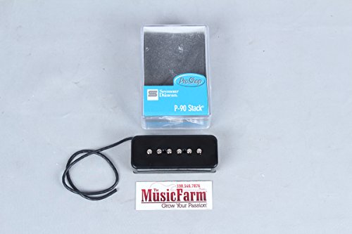 Seymour Duncan STK-P1B Double Series P90 Soapbar Stack Pickup für E-Gitarre Schwarz von Seymour Duncan