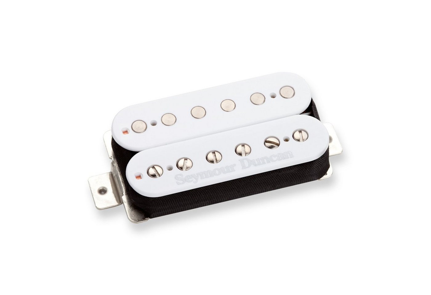 Seymour Duncan Tonabnehmer, (SH-4 JB Model White, E-Gitarre Tonabnehmer, Humbucker), SH-4 JB Model White - Humbucker Tonabnehmer für Gitarren von Seymour Duncan