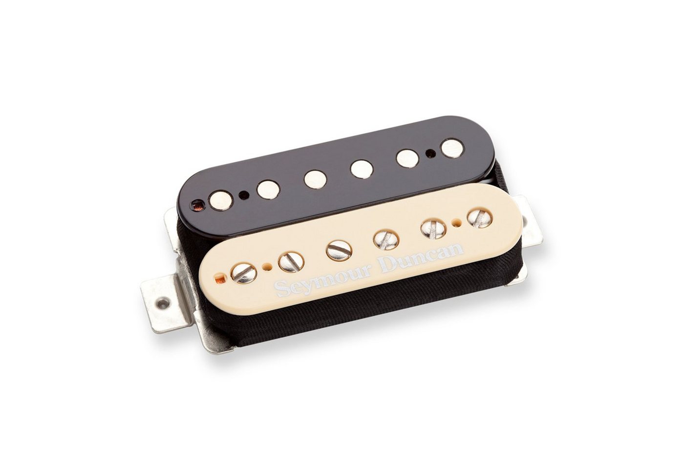 Seymour Duncan Tonabnehmer, (SH-4 JB Model Zebra, E-Gitarre Tonabnehmer, Humbucker), SH-4 JB Model Zebra - Humbucker Tonabnehmer für Gitarren von Seymour Duncan
