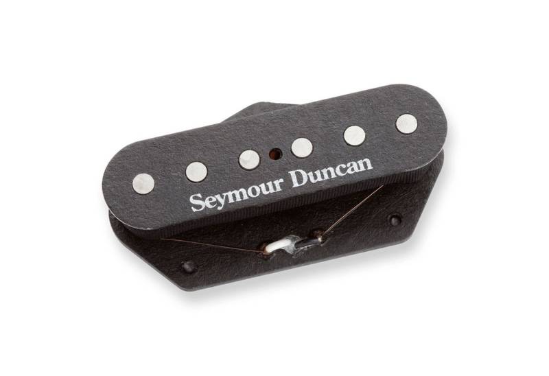 Seymour Duncan Tonabnehmer, (STL-2 Hot Tele Bridge Black, E-Gitarre Tonabnehmer, Single-Coil), STL-2 Hot Tele Bridge Black - Single Coil Tonabnehmer für Gitarren von Seymour Duncan
