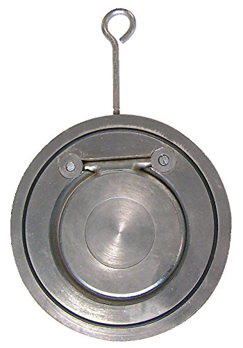 Syveco 364080 Serie 364 Kohlenstahl Einblättriges Rückschlagventil, EPDM-Dichtung, PN10/16 Zwischen Flanschen, M80 Syveco 364080 Serie 364 Kohlenstahl Einblättriges Rückschlagventil, EPDM-Dichtung, PN10/16 Zwischen Flanschen, M80 von Sferaco