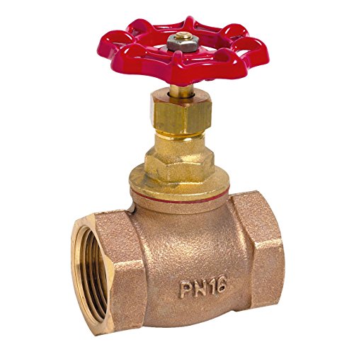Syveco 462008 Serie 462 Durchgangsventil, Bronzegehäuse, Messing + PTFE-Ventil, PN16, 1-1/2" BSP von Sferaco