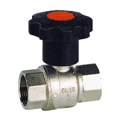 Syveco 531009 Serie 531 Messing Kugelhahn, PN25, Mit Getriebe, 2" FBSP von Sferaco