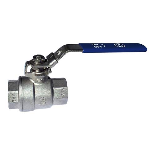 Syveco 715112 Serie 7151 Kugelhahn 2 Stücke, FF BSP Inox, PN63, Blauer Griff, Anfangsbereich, 4" BSP Syveco 715112 Serie 7151 Kugelhahn 2 Stücke, FF BSP Inox, PN63, Blauer Griff, Anfangsbereich, 4" BSP von Sferaco