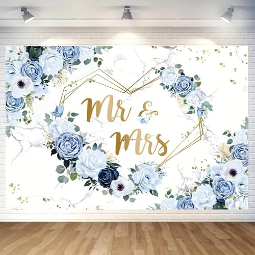 Eleganter blau-weißer Vinyl-Hintergrund mit Rosenspitze, perfekt für Hochzeiten, Fotoautomaten und Partydekorationen 210cmx150cm Eleganter blau-weißer Vinyl-Hintergrund mit Rosenspitze, perfekt für Hochzeiten, Fotoautomaten und Partydekorationen 210cmx150cm von ShaHxczkzsL