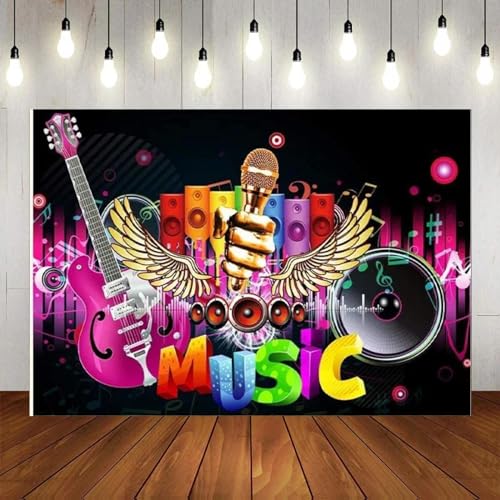 Gitarre 80er 90er Rock-Stil Backsteinmauer Hintergrund Fotografie Hintergrund Party Banner Dekoration Erwachsene Portrait Booth Shooting Vinyl 240cmx180cm Gitarre 80er 90er Rock-Stil Backsteinmauer Hintergrund Fotografie Hintergrund Party Banner Dekoration Erwachsene Portrait Booth Shooting Vinyl 240cmx180cm von ShaHxczkzsL