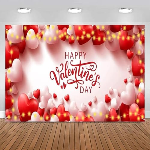 Happy Valentinstag Banner Cover Romantische Liebe Hintergrund Lichterketten Herz Dekorationen Hintergrund Party Supplies Fotografie 210cmx150cm Happy Valentinstag Banner Cover Romantische Liebe Hintergrund Lichterketten Herz Dekorationen Hintergrund Party Supplies Fotografie 210cmx150cm von ShaHxczkzsL
