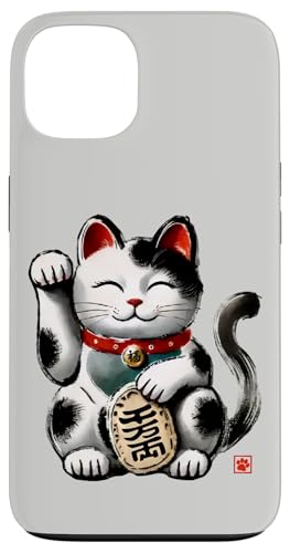 Japanische Maneki Neko – Sumi-e Ink Lucky Cat Fortune Art Hülle für iPhone 13 Japanische Maneki Neko – Sumi-e Ink Lucky Cat Fortune Art Hülle für iPhone 13 von Shadoori Fashion - Sumi-e Ink Japanese Aesthetic