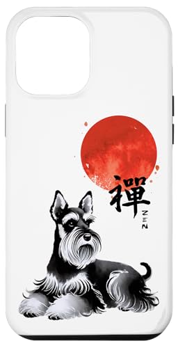 Zen Schnauzer Hund mit roter Sonne Kalligraphie Kunst Hülle für iPhone 12 Pro Max Zen Schnauzer Hund mit roter Sonne Kalligraphie Kunst Hülle für iPhone 12 Pro Max von Shadoori Fashion - Sumi-e Ink Japanese Aesthetic