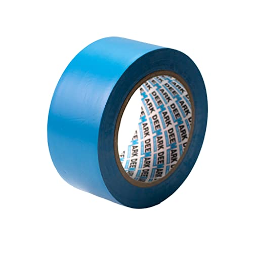 PVC-Bodenmarkierungsband | Premium-Vinyl-Sicherheitsmarkierungsband | für Lager, Industrie, Geschäfte | 50 mm x 33 m Einzelrolle (blau) von Shadow Foam