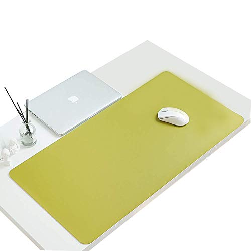 Multifunktionale Schreibtischunterlage, Ultra Groß Wasserdicht Schreibtischunterlage, Kratzfest PU-Leder Mousepad, Glatte Schreibunterlage für Büro Zuhause von Shadow