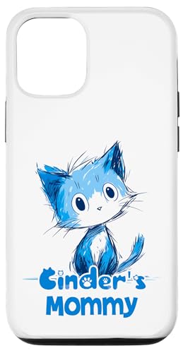 Lustiges blaues Katzen-Design für Cinder Mommy Hülle für iPhone 12/12 Pro Lustiges blaues Katzen-Design für Cinder Mommy Hülle für iPhone 12/12 Pro von ShadowPanda Apparel