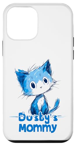 Lustiges blaues Katzen-Design für Dusty Mommy Hülle für iPhone 12 mini Lustiges blaues Katzen-Design für Dusty Mommy Hülle für iPhone 12 mini von ShadowPanda Apparel