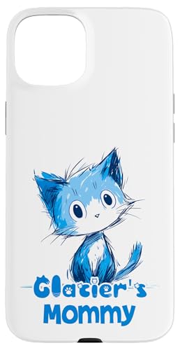 Lustiges blaues Katzen-Design für Glacier Mommy Hülle für iPhone 15 Plus Lustiges blaues Katzen-Design für Glacier Mommy Hülle für iPhone 15 Plus von ShadowPanda Apparel