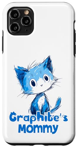Lustiges blaues Katzen-Design für Graphit-Mama Hülle für iPhone 11 Pro Max Lustiges blaues Katzen-Design für Graphit-Mama Hülle für iPhone 11 Pro Max von ShadowPanda Apparel
