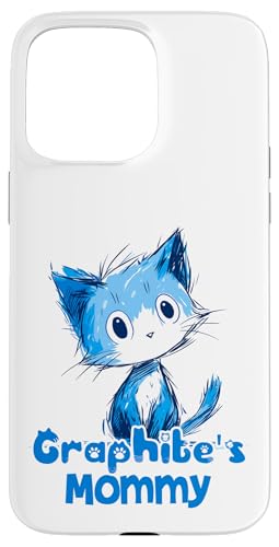 Lustiges blaues Katzen-Design für Graphit-Mama Hülle für iPhone 15 Pro Max Lustiges blaues Katzen-Design für Graphit-Mama Hülle für iPhone 15 Pro Max von ShadowPanda Apparel