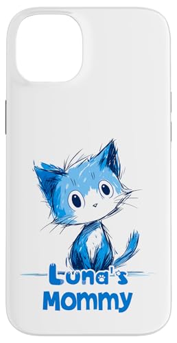 Lustiges blaues Katzen-Design für Luna Mommy Hülle für iPhone 14 Plus Lustiges blaues Katzen-Design für Luna Mommy Hülle für iPhone 14 Plus von ShadowPanda Apparel