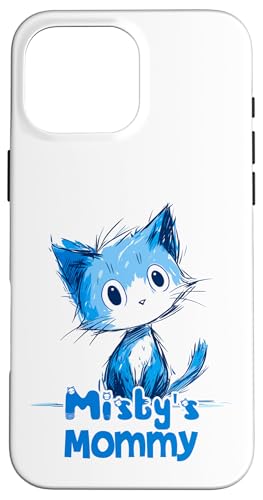 Lustiges blaues Katzen-Design für Misty Mommy Hülle für iPhone 16 Pro Max Lustiges blaues Katzen-Design für Misty Mommy Hülle für iPhone 16 Pro Max von ShadowPanda Apparel