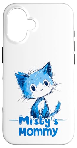 Lustiges blaues Katzen-Design für Misty Mommy Hülle für iPhone 16 Lustiges blaues Katzen-Design für Misty Mommy Hülle für iPhone 16 von ShadowPanda Apparel