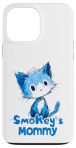 Lustiges blaues Katzen-Design für Smokey Mommy Hülle für iPhone 13 Pro Max Lustiges blaues Katzen-Design für Smokey Mommy Hülle für iPhone 13 Pro Max von ShadowPanda Apparel