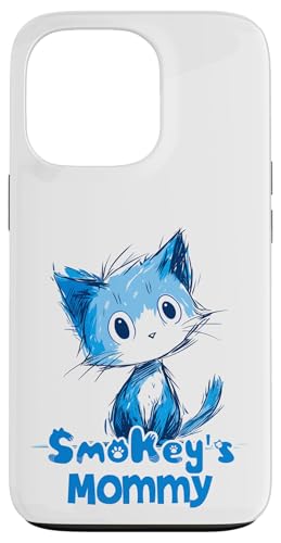 Lustiges blaues Katzen-Design für Smokey Mommy Hülle für iPhone 13 Pro Lustiges blaues Katzen-Design für Smokey Mommy Hülle für iPhone 13 Pro von ShadowPanda Apparel