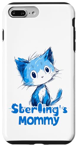 Lustiges blaues Katzen-Design für Sterling Mommy Hülle für iPhone 7 Plus/8 Plus Lustiges blaues Katzen-Design für Sterling Mommy Hülle für iPhone 7 Plus/8 Plus von ShadowPanda Apparel
