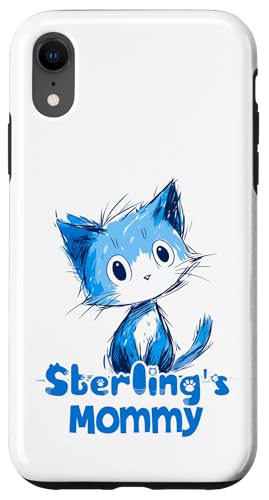 Lustiges blaues Katzen-Design für Sterling Mommy Hülle für iPhone XR Lustiges blaues Katzen-Design für Sterling Mommy Hülle für iPhone XR von ShadowPanda Apparel