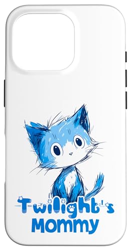 Lustiges blaues Katzen-Design für Twilight Mommy Hülle für iPhone 16 Pro Lustiges blaues Katzen-Design für Twilight Mommy Hülle für iPhone 16 Pro von ShadowPanda Apparel