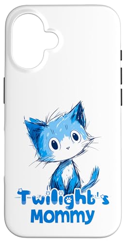 Lustiges blaues Katzen-Design für Twilight Mommy Hülle für iPhone 16 Lustiges blaues Katzen-Design für Twilight Mommy Hülle für iPhone 16 von ShadowPanda Apparel