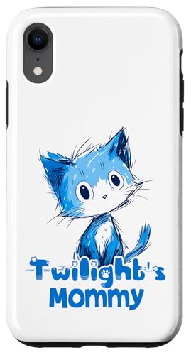 Lustiges blaues Katzen-Design für Twilight Mommy Hülle für iPhone XR Lustiges blaues Katzen-Design für Twilight Mommy Hülle für iPhone XR von ShadowPanda Apparel