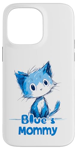 Lustiges blaues Katzen-Design für blaue Mama Hülle für iPhone 14 Pro Max Lustiges blaues Katzen-Design für blaue Mama Hülle für iPhone 14 Pro Max von ShadowPanda Apparel