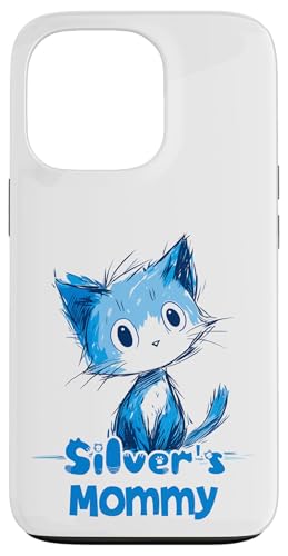 Lustiges blaues Katzen-Design für silberne Mama Hülle für iPhone 13 Pro Lustiges blaues Katzen-Design für silberne Mama Hülle für iPhone 13 Pro von ShadowPanda Apparel