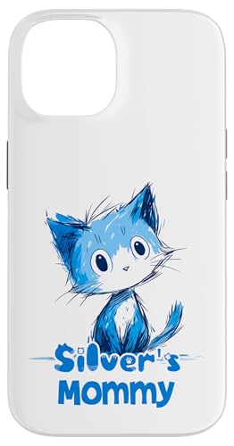 Lustiges blaues Katzen-Design für silberne Mama Hülle für iPhone 14 Lustiges blaues Katzen-Design für silberne Mama Hülle für iPhone 14 von ShadowPanda Apparel