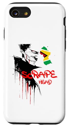Scrape Head Guyana Hülle für iPhone SE (2020) / 7 / 8 von ShadowPanda Apparel