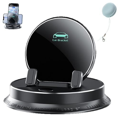 Shafaja Deloyye Handyhalter, Deloyye Handyhalterung, Multifunktionale, Um 360 Grad Drehbare Handy Halterung Für Das Armaturenbrett (1PC) von Shafaja