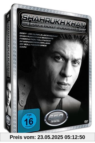 Shah Rukh Khan - Die große Bollywood Starbox (Metallbox-Edition mit 6 Filmen) [2 DVDs] von Khan, Shah Rukh