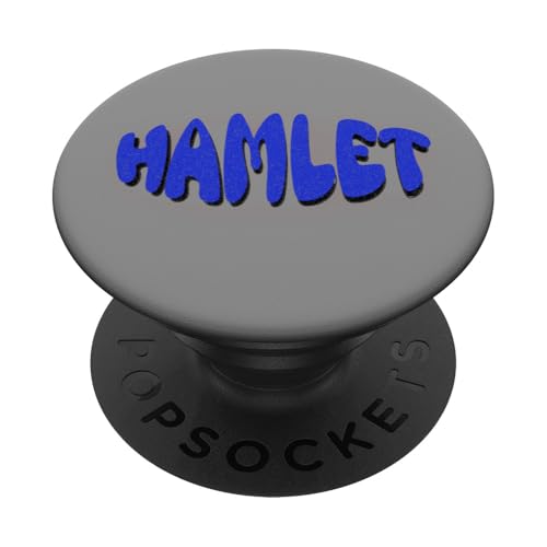 Distressed Hamlet Shakespeare-Titel Tragedy Play Prince PopSockets Klebender PopGrip von Shakespearean Quotes Apparel