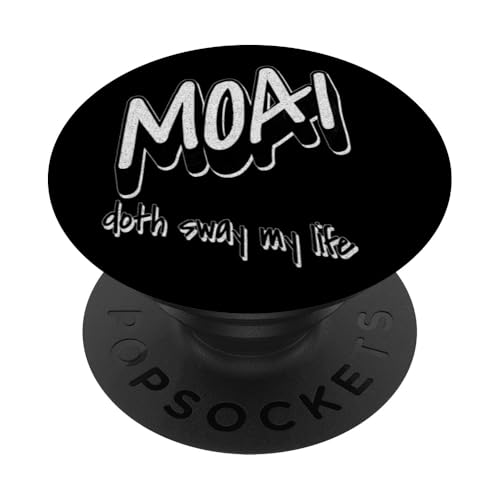 Distressed MOAI Sway Life Malvolio Zwölfte Nacht Zitat PopSockets Klebender PopGrip von Shakespearean Quotes Apparel