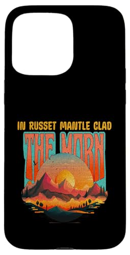 Distressed Morn Russet Mantle Clad Hamlet Shakespeare-Zitat Hülle für iPhone 15 Pro Max von Shakespearean Quotes Apparel