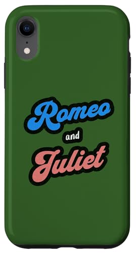 Distressed Romeo Juliet Titel Shakespeare Romance Tragdy Hülle für iPhone XR von Shakespearean Quotes Apparel