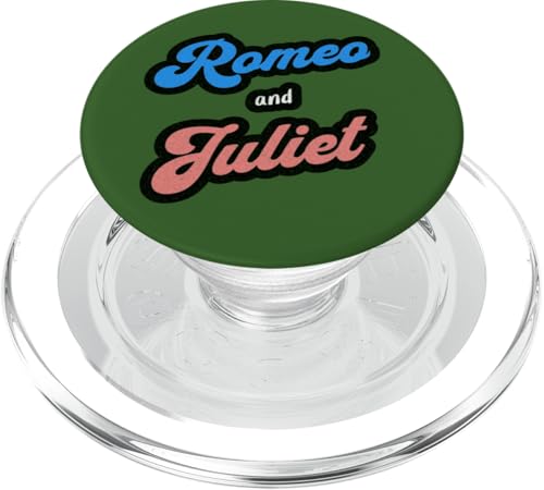 Distressed Romeo Juliet Titel Shakespeare Romance Tragdy PopSockets PopGrip für MagSafe Distressed Romeo Juliet Titel Shakespeare Romance Tragdy PopSockets PopGrip für MagSafe von Shakespearean Quotes Apparel